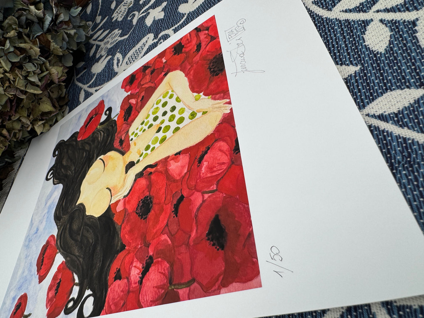 Stampa Fine Art “Papaveri e nuvole” – Edizione Limitata