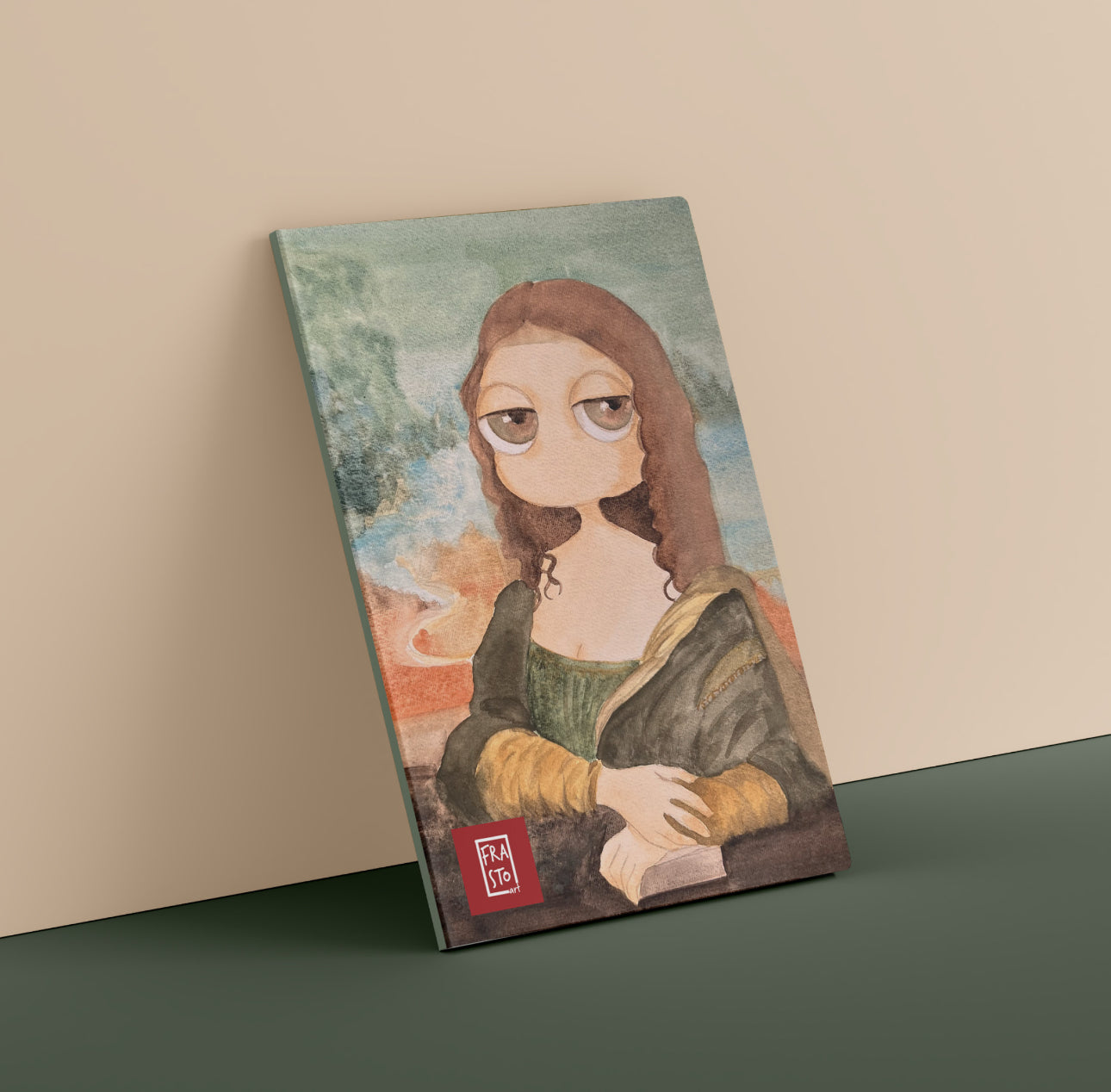 Quaderno A5 Spillato - La mia Gioconda