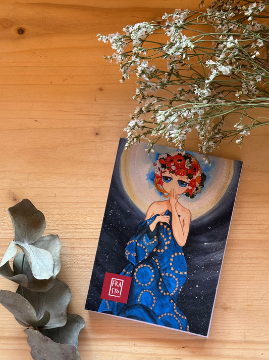 A6-Notizbuch – Claire de lune