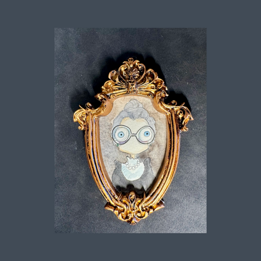 Mostri in cornice - nonna Eduina