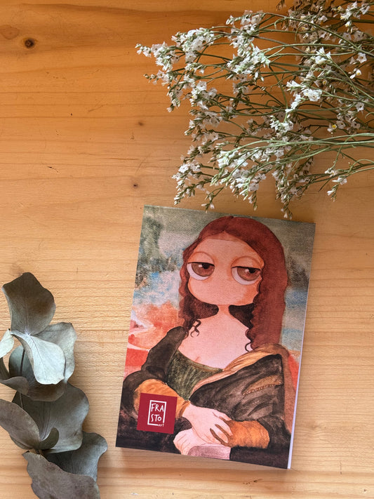 A6 Notizbuch - Meine Mona Lisa