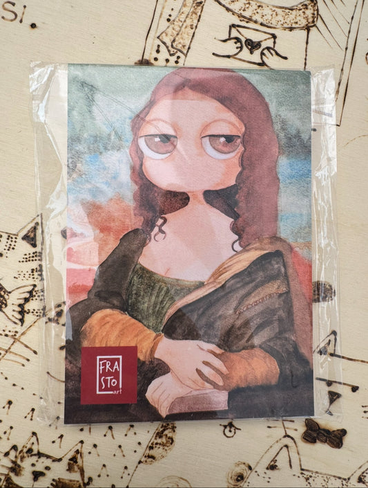 Quaderno Notebook A6 - La mia Gioconda