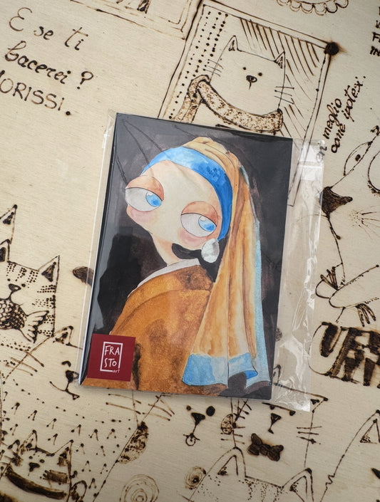 Quaderno Notebook A6 - La ragazza con l’orecchino