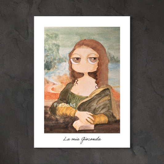 Stampa artistica - La mia Gioconda | Frastoart