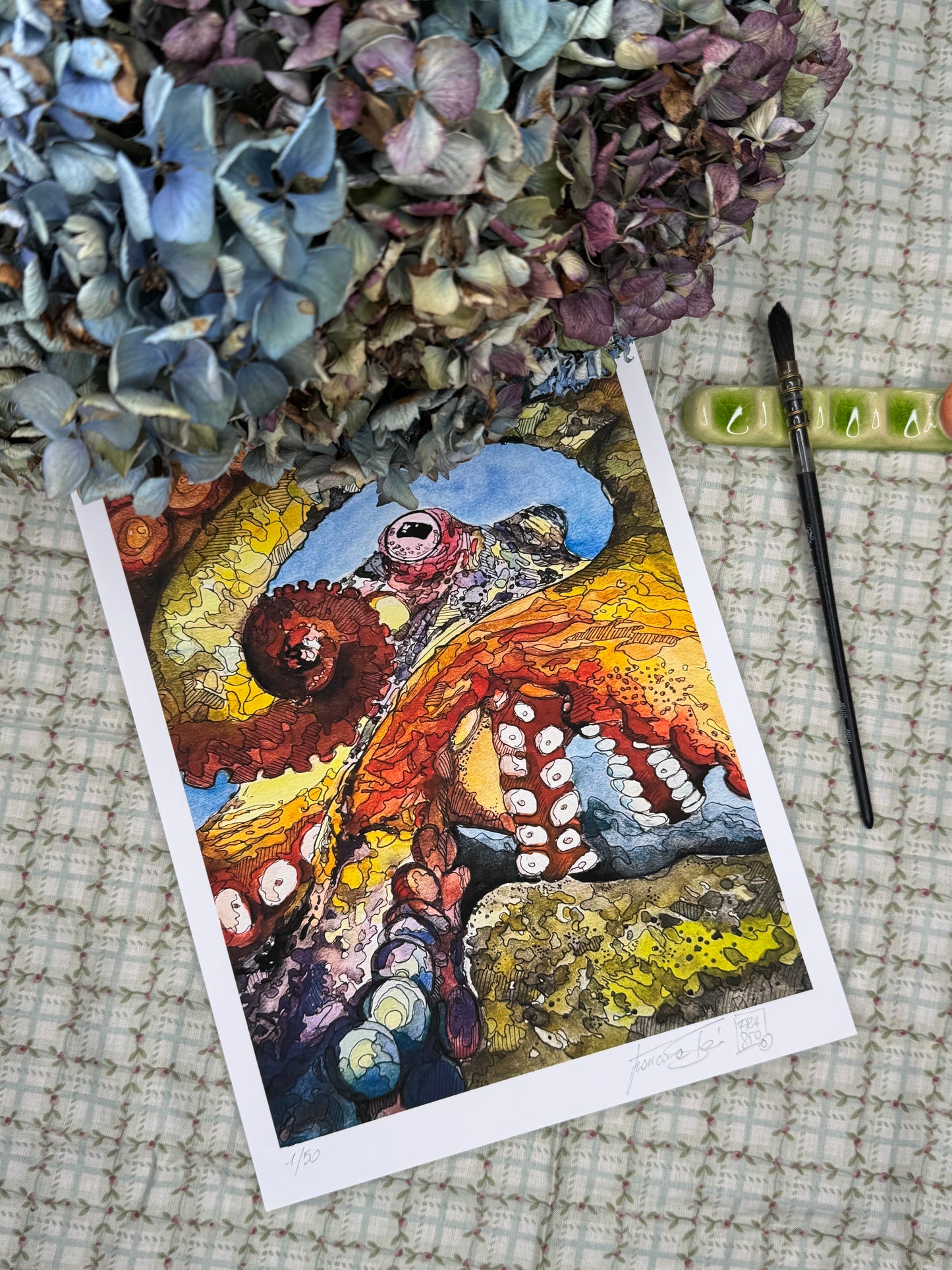 Stampa Fine Art “Octopus” – Edizione Limitata