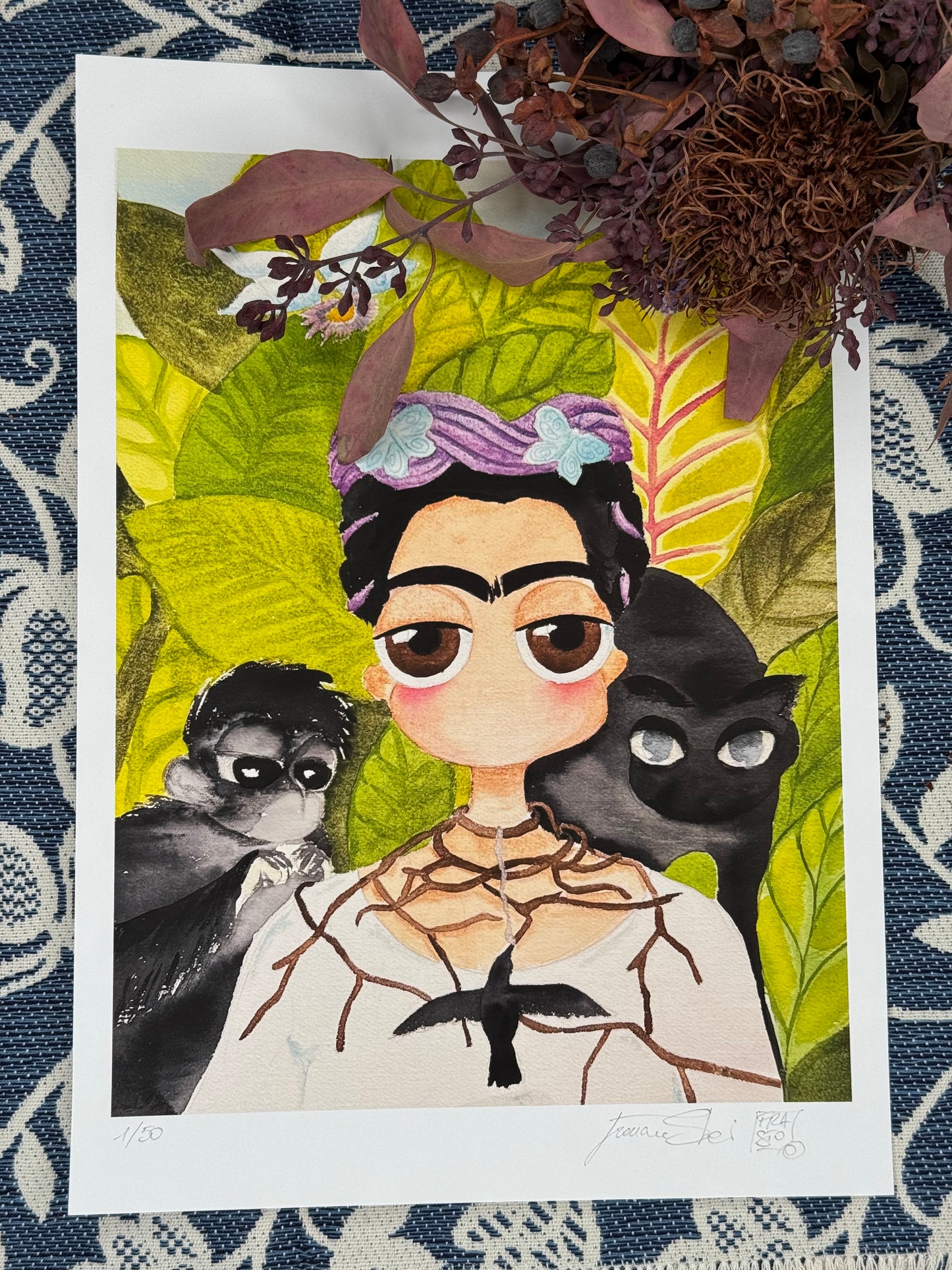 Stampa Fine “ Frida” – Edizione Limitata (Copia)