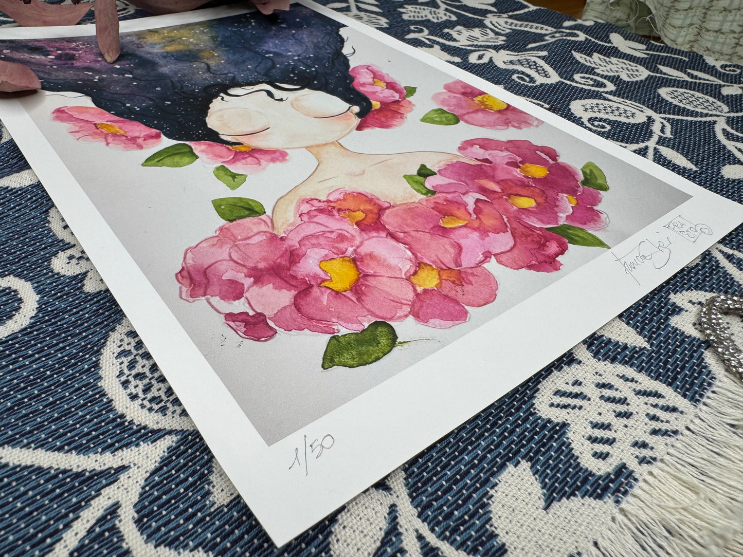 Stampa Fine Art “L’universo tra i capelli” – Edizione Limitata