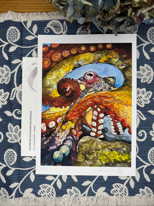 Stampa Fine Art “Octopus” – Edizione Limitata