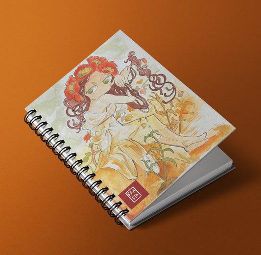 Quaderno A6 Spiralato - Estate