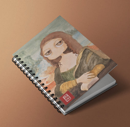 Quaderno A6 Spiralato - La mia Gioconda