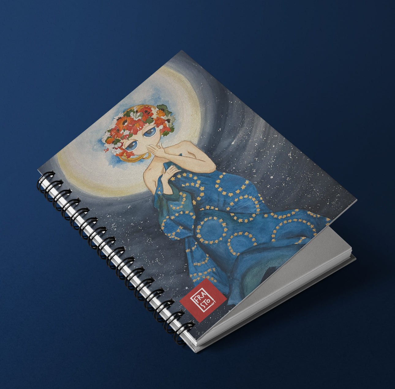 Quaderno A6 Spiralato - Claire de lune