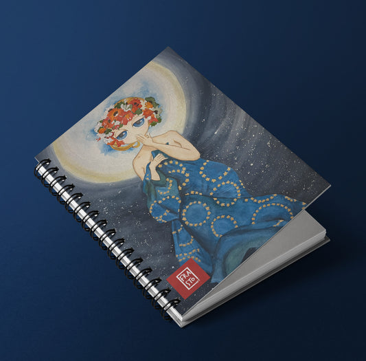 Quaderno A6 Spiralato - Claire de lune