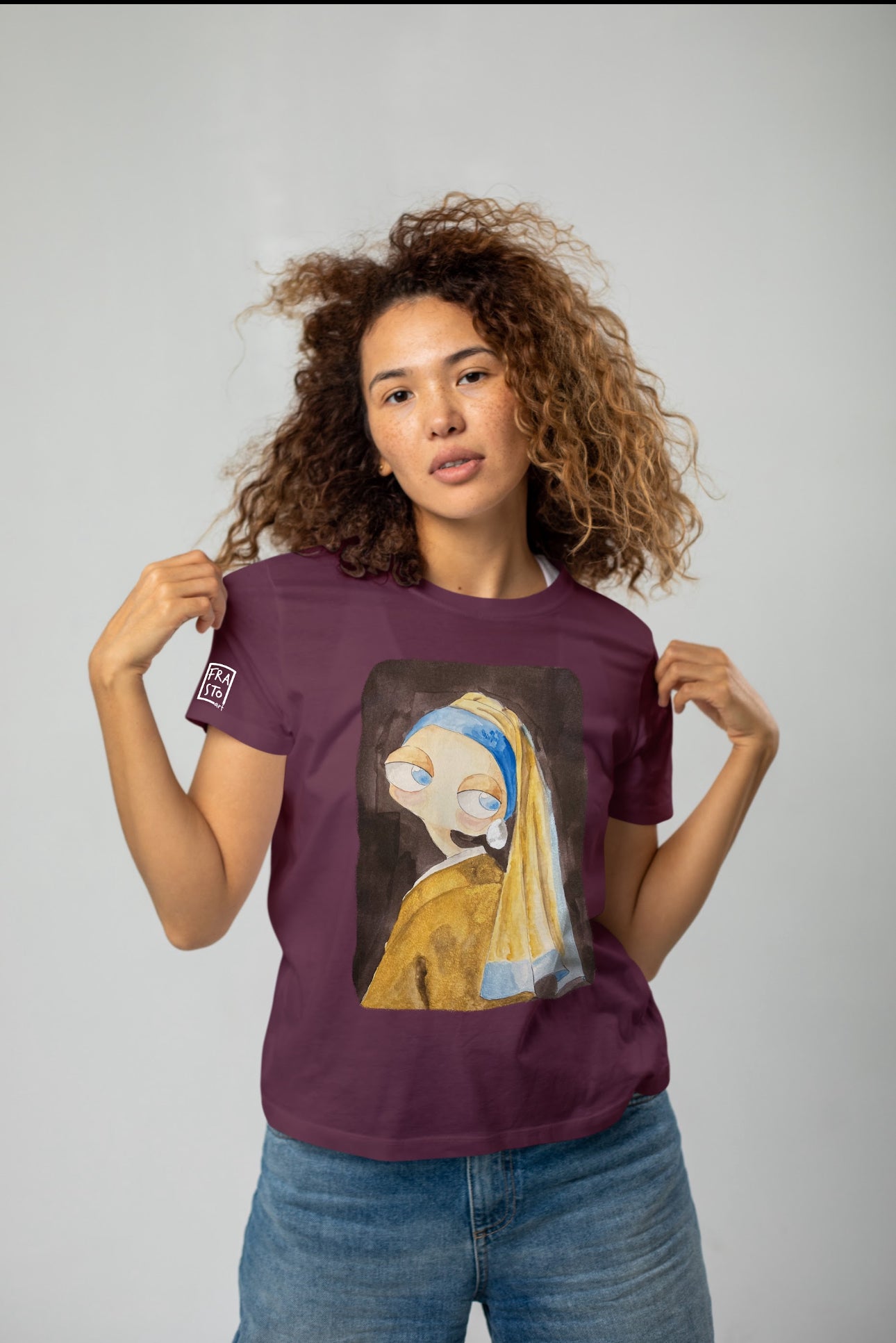 T-shirt La ragazza con l’orecchino