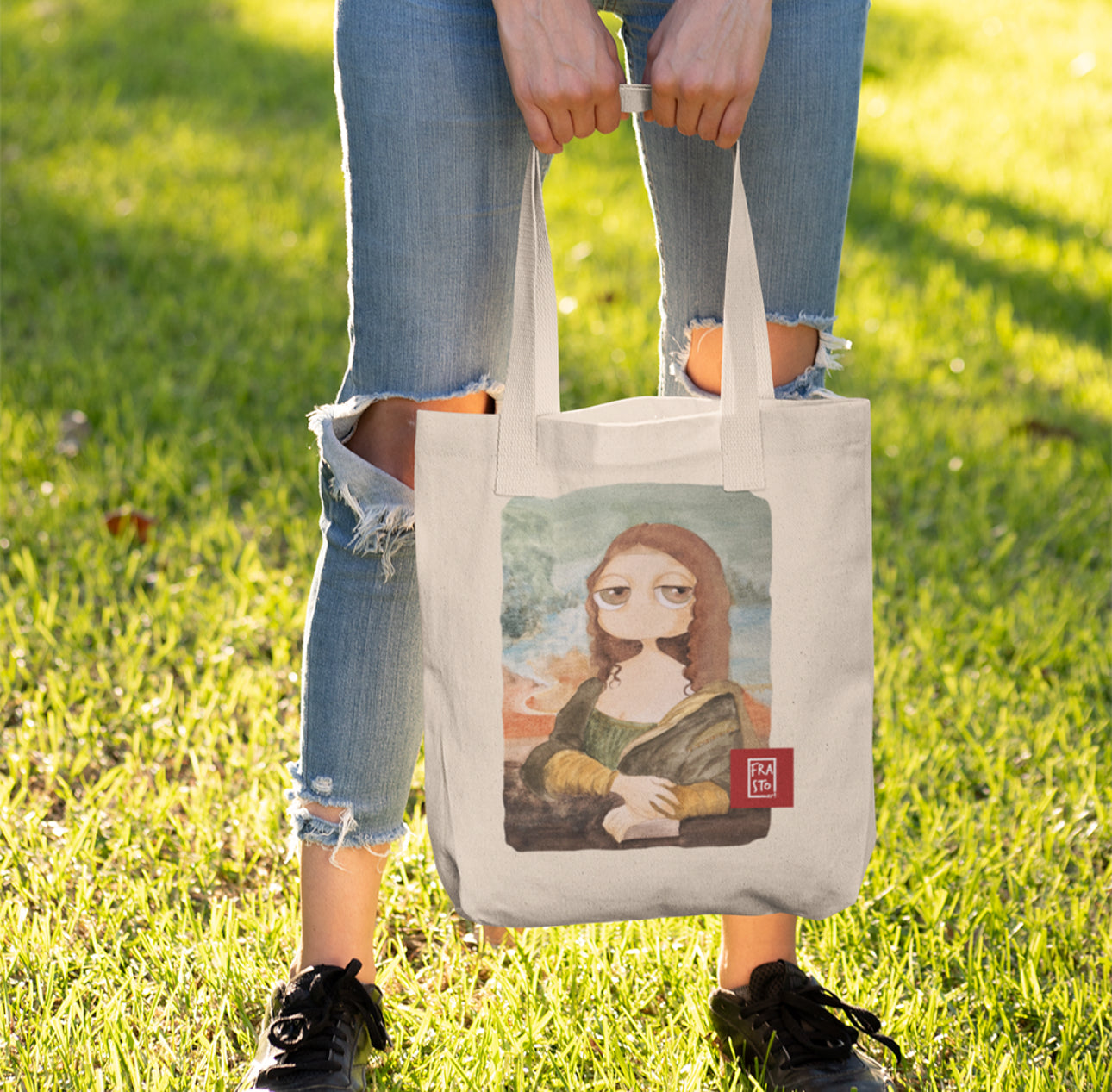 Set indossa l'arte: T-shirt e tote bag